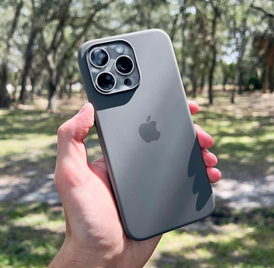 Carcoal grey Silicone Case