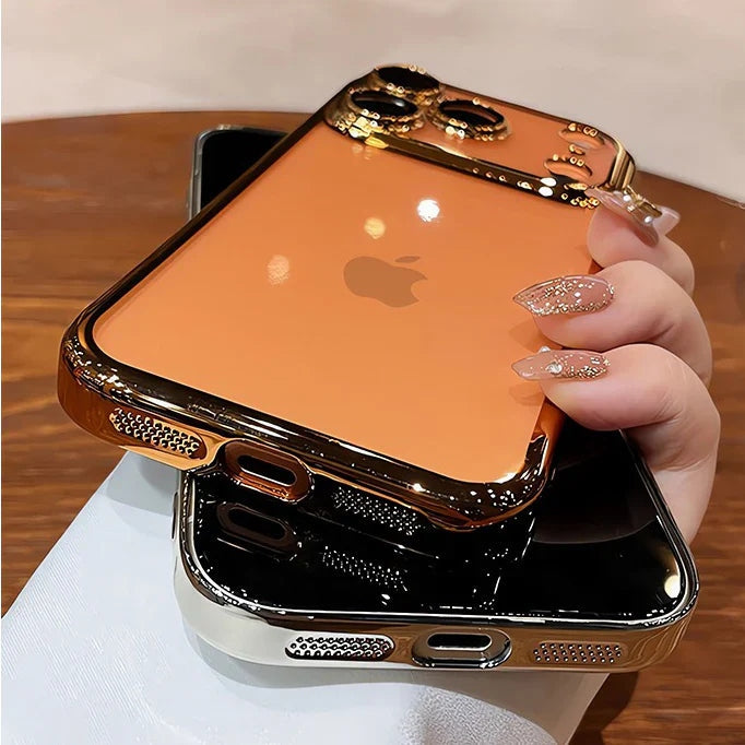 Clear Electroplated Case For iPhone 17 Series|