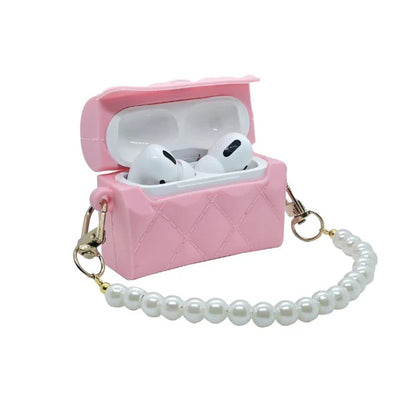 Chanel HandBag Airpods Pro/Pro2 Case with Chain