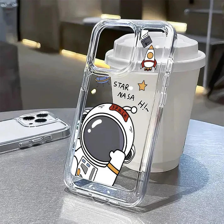 Star Nasa Clear Acrylic Case