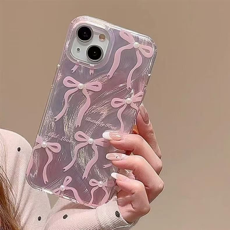 Pink Ribbon Bow Case (NEW)