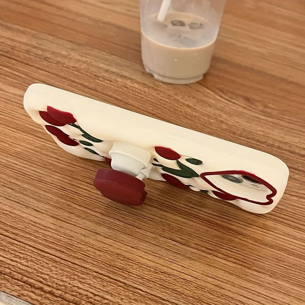 Cherry Pop Holder Cute Silicone Case