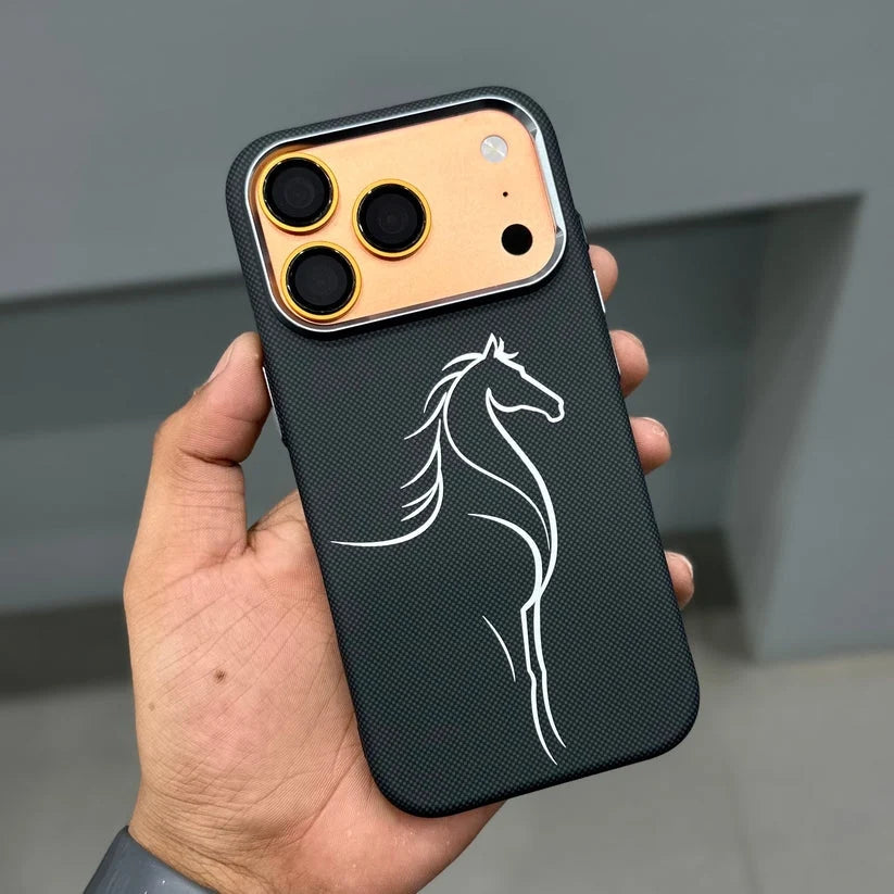 Free Air Black Horse Carbon Case