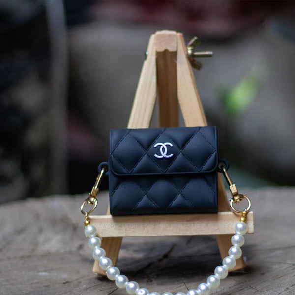 Chanel HandBag Airpods Pro/Pro2 Case with Chain