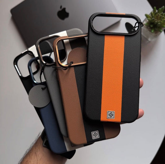 Souvette Dual Tone Branded Leather Case