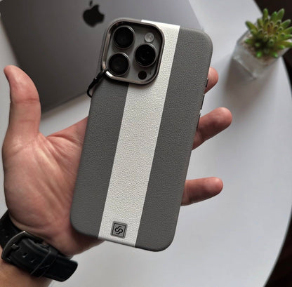 Souvette Dual Tone Branded Leather Case