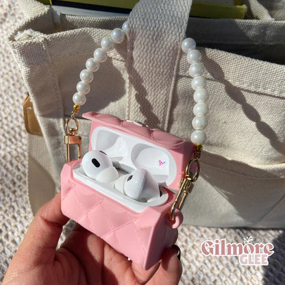 Chanel HandBag Airpods Pro/Pro2 Case with Chain