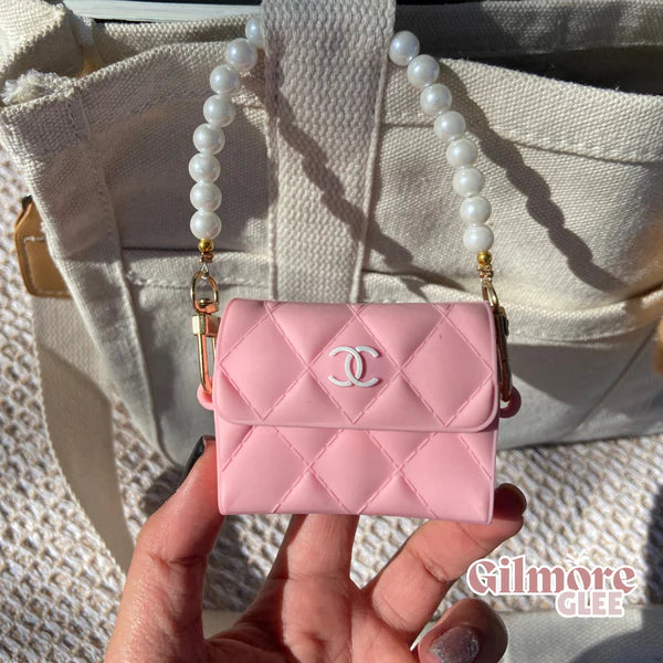 Chanel HandBag Airpods Pro/Pro2 Case with Chain