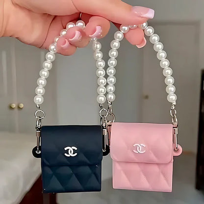 Chanel HandBag Airpods Pro/Pro2 Case with Chain
