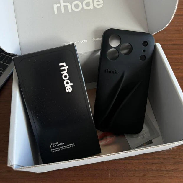 New Original Rhodes LipGloss 💄 Silicone Case With Box 🩶