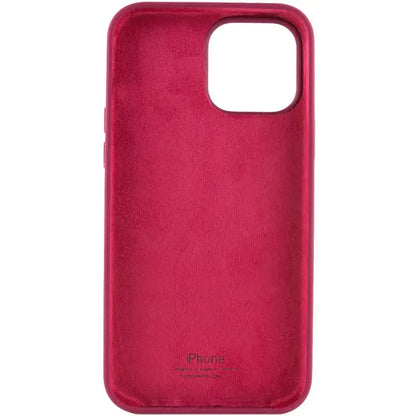 WINE APPLE LOGO SILICONE CASE