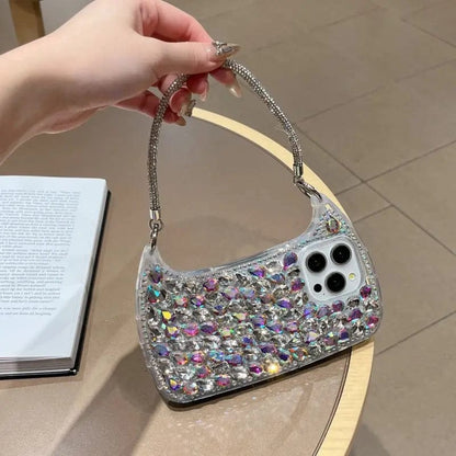 Luxury Crystal Handbag Case