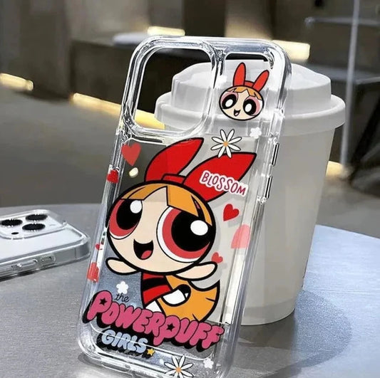 Power Puff Girls Clear Acrylic Case