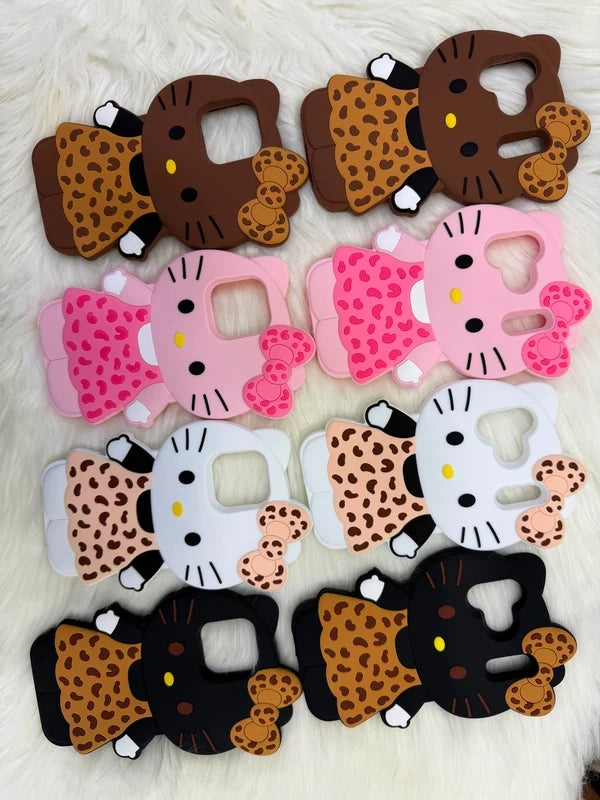 Cute 3D Kitty Bow Case (New)