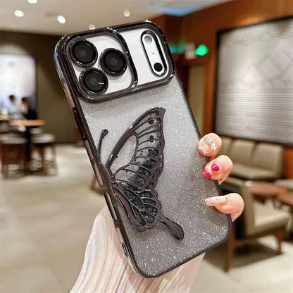 Shimmery Butterfly Glitter Case 🦋✨  (Available in 6 colors)