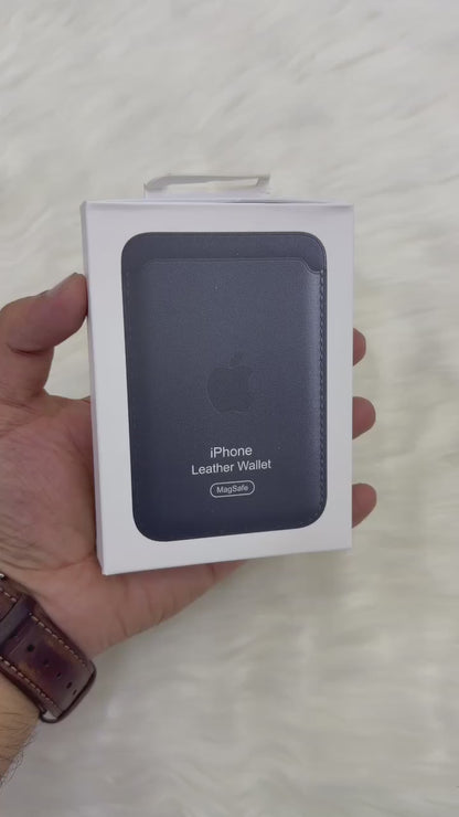 Apple leather MagSafe wallet (A grade )