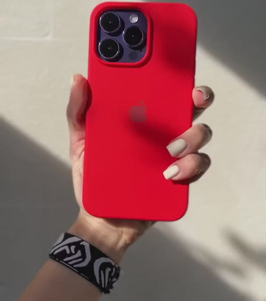 Red Original Silicone Case ❣️