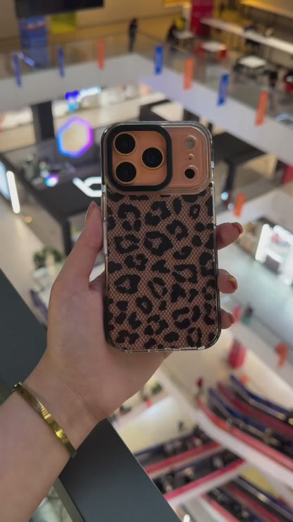 New Mesh Leopard Case iphone