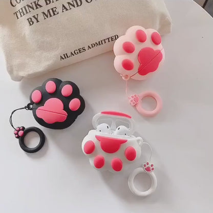 Pink Paw Airpods Pro/Pro2 Case