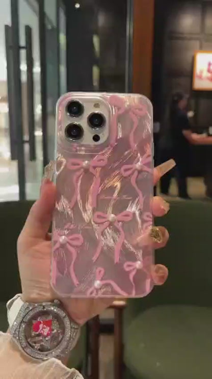 Pink Ribbon Bow Case (NEW)