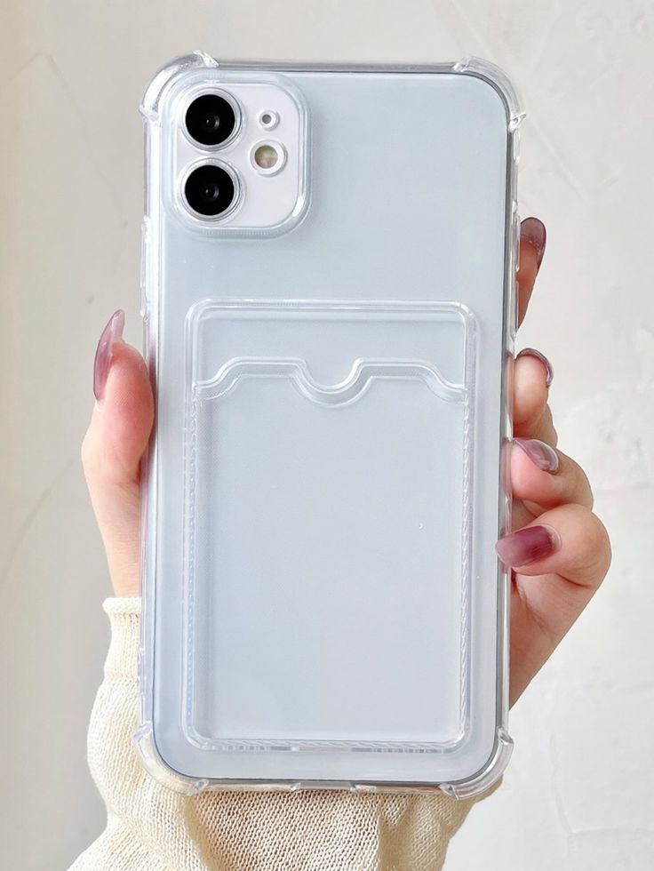CLEAR CARD CASE🖤