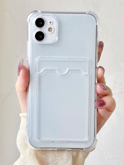 CLEAR CARD CASE🖤