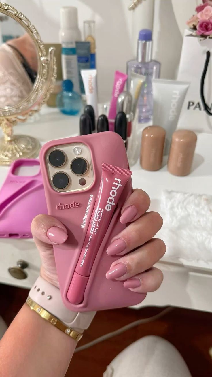 New Original Rhodes LipGloss 💄 Silicone Case With Box 🩶