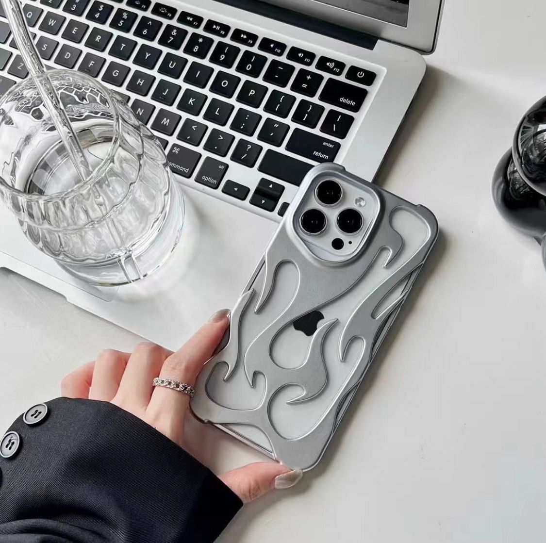 Premium Shine Flame Case❤‍🔥