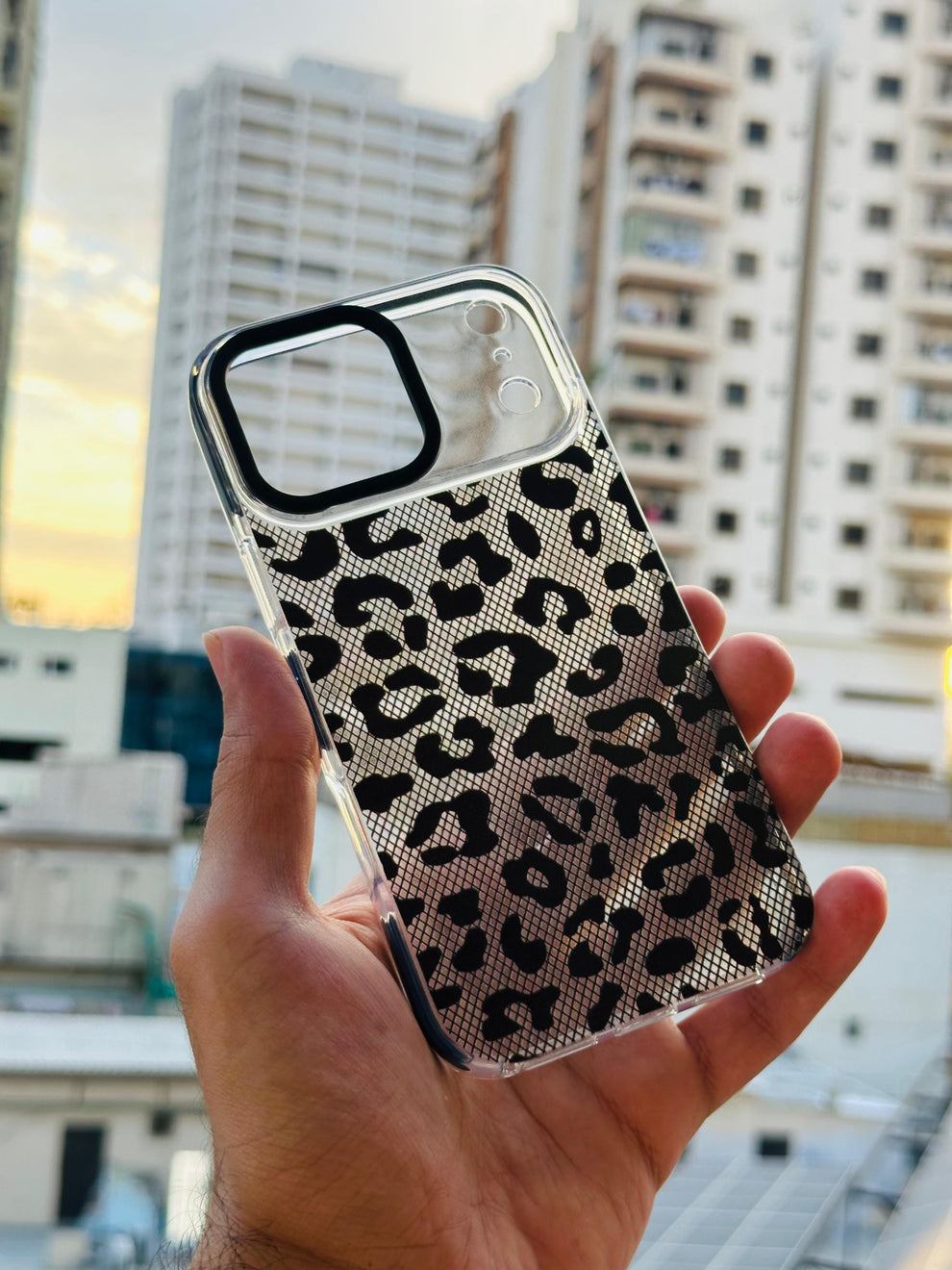 New Mesh Leopard Case iphone