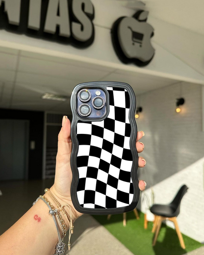 3D Wavy Plated Case ❤