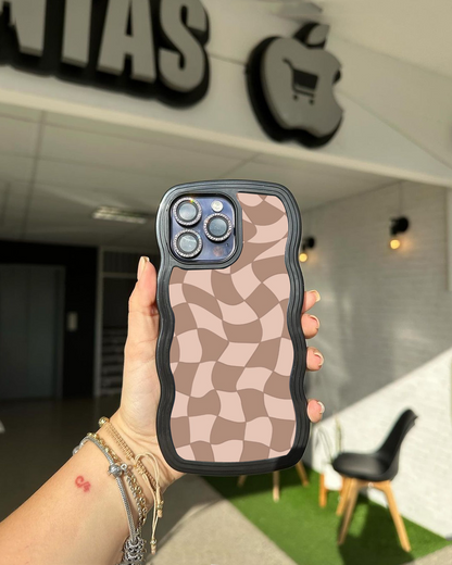 3D Wavy Plated Case ❤