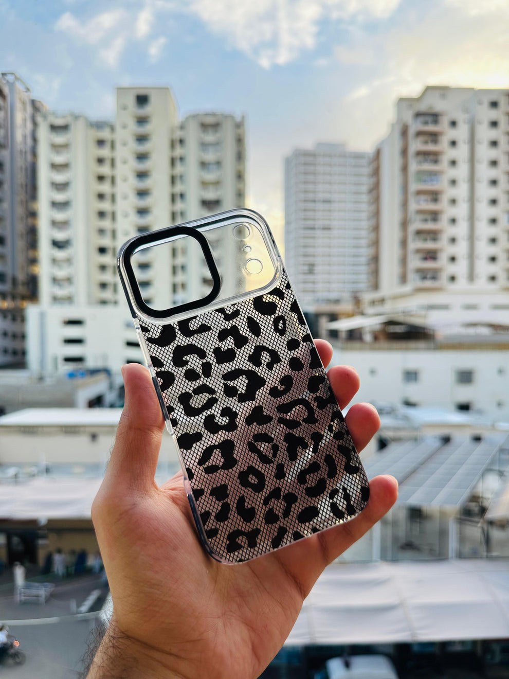 New Mesh Leopard Case iphone