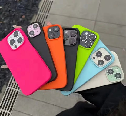New Borderless Soft Silicone Case! 💜🧡🖤