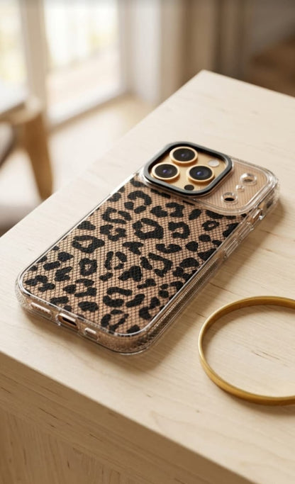 New Mesh Leopard Case iphone