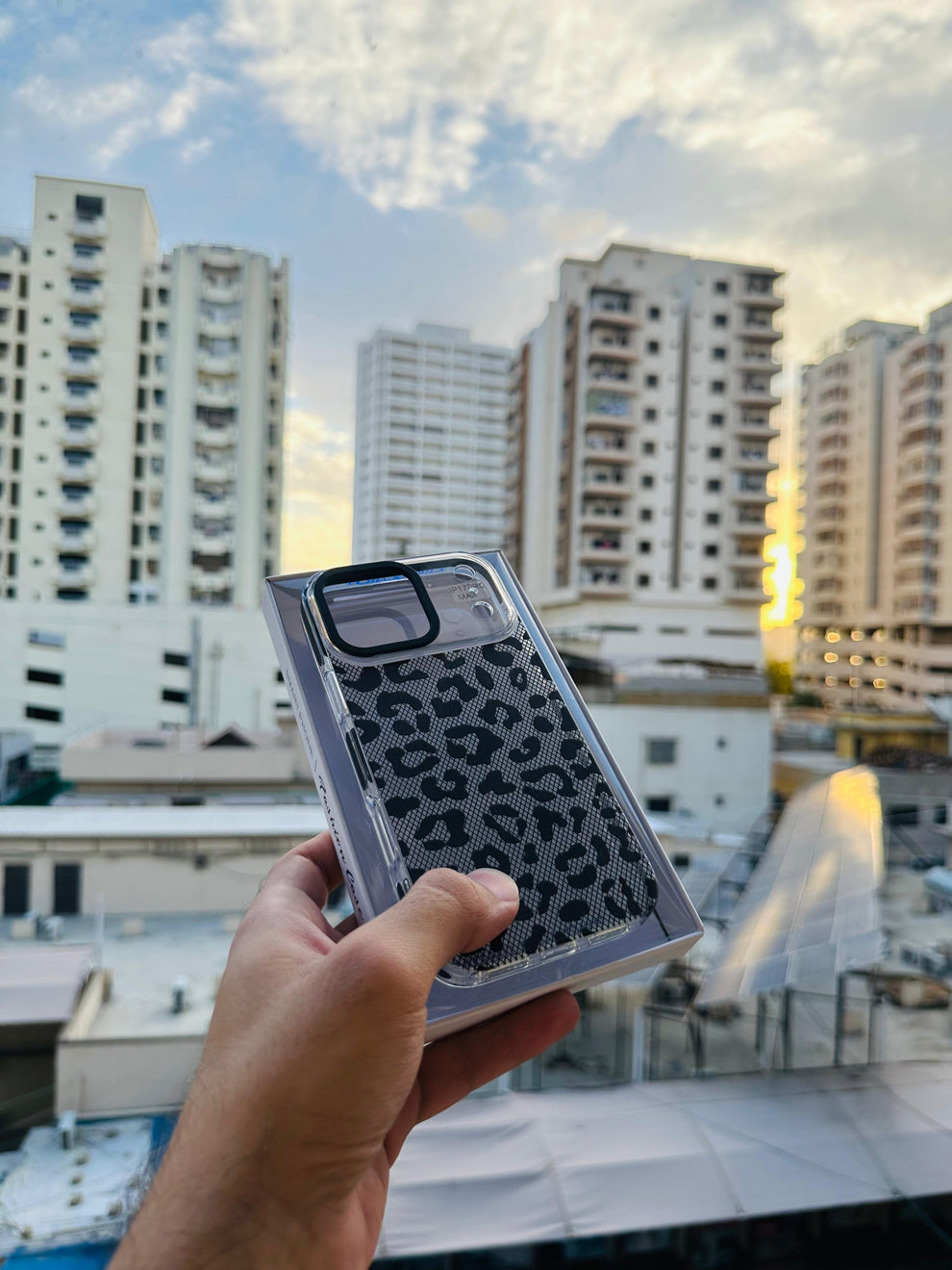 New Mesh Leopard Case iphone