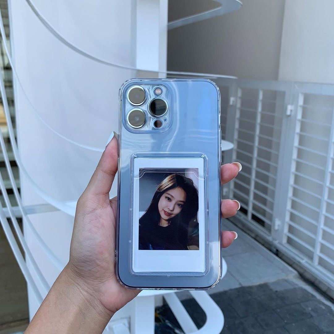 CLEAR CARD CASE🖤