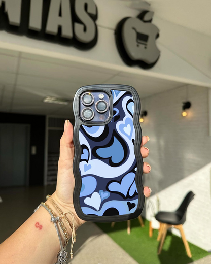 3D Wavy Plated Case ❤