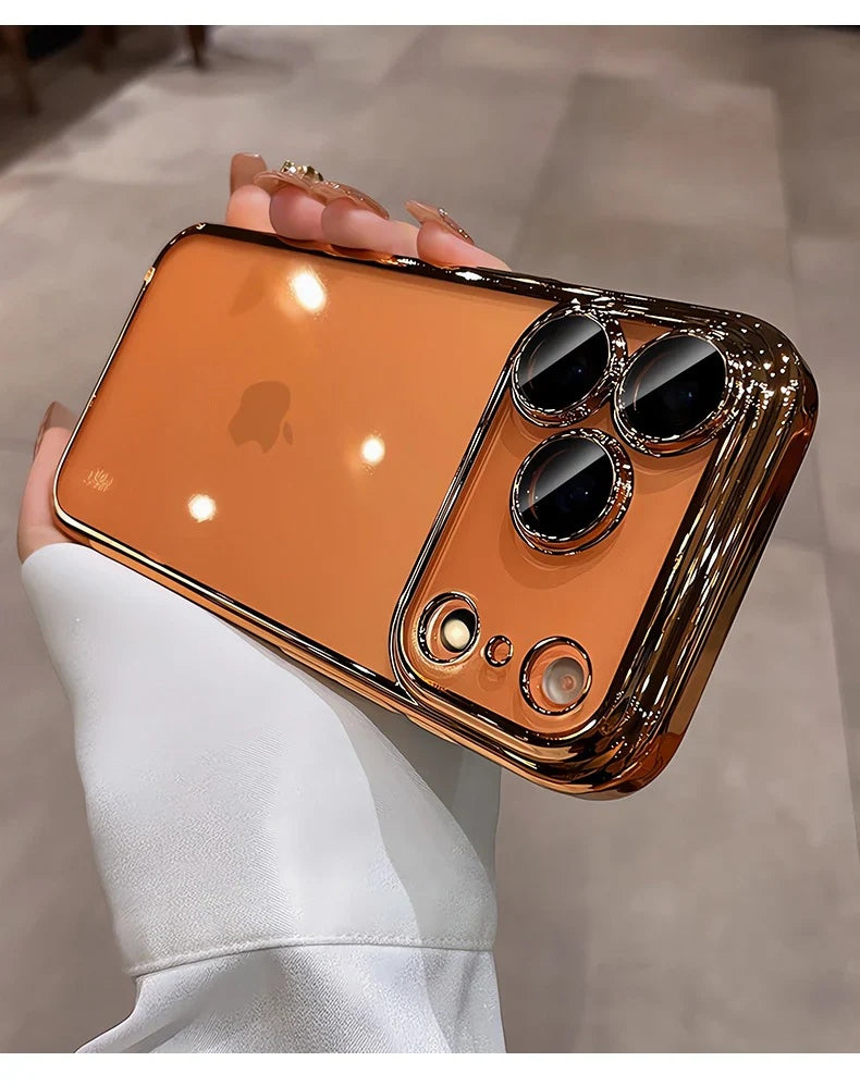 Clear Electroplated Case For iPhone 17 Series|