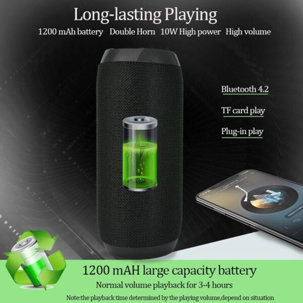 SubWoofer Bluetooth Speakers Portable Mini Wireless - Image 5