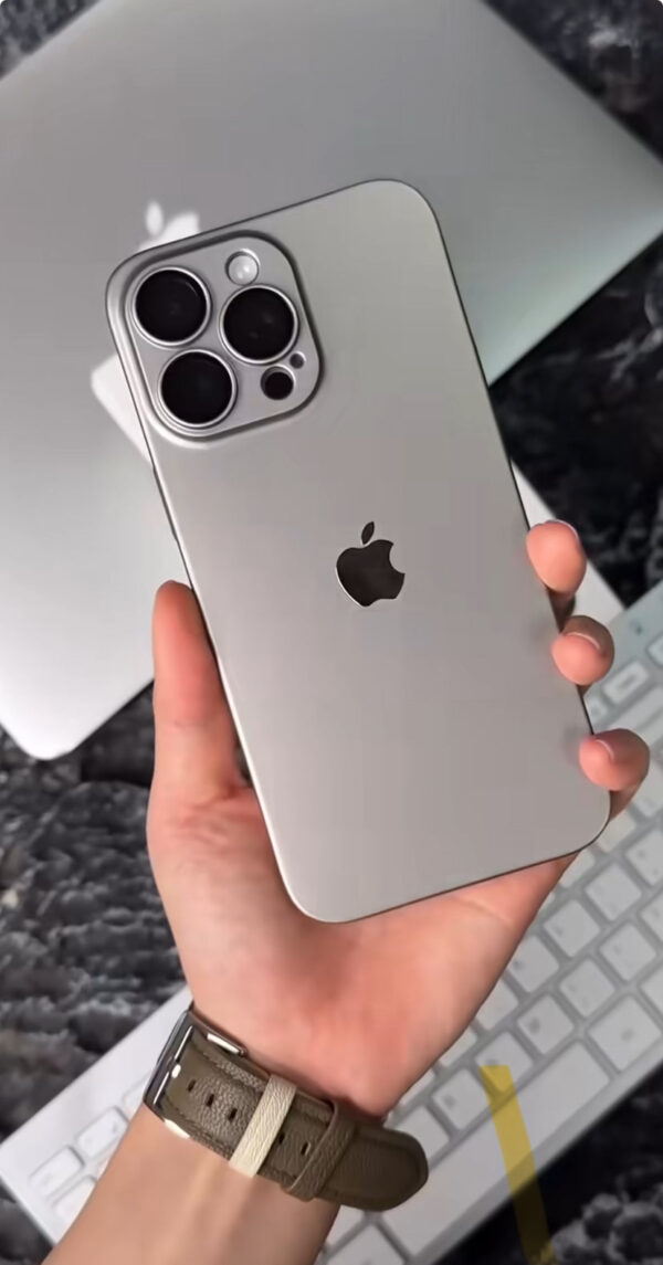 "Ultra-Thin Elevate Your iPhone Experience with Our Sleek PC Logo Case" - Image 5
