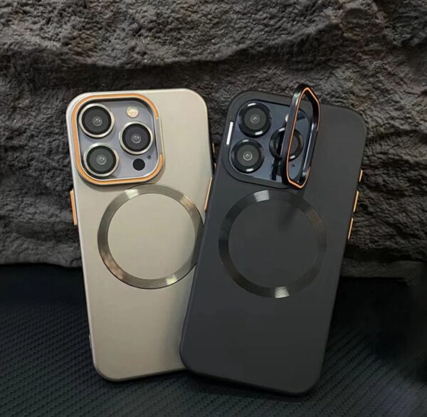Luxury Matte MagSafe Case + Lens - Image 2