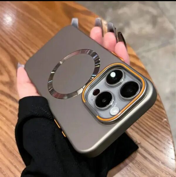 Luxury Matte MagSafe Case + Lens - Image 4