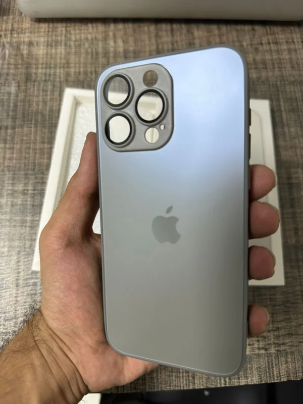 AG™️ Frosted Glass Anti-Glare iPhone Case with Lens Protector - Image 2