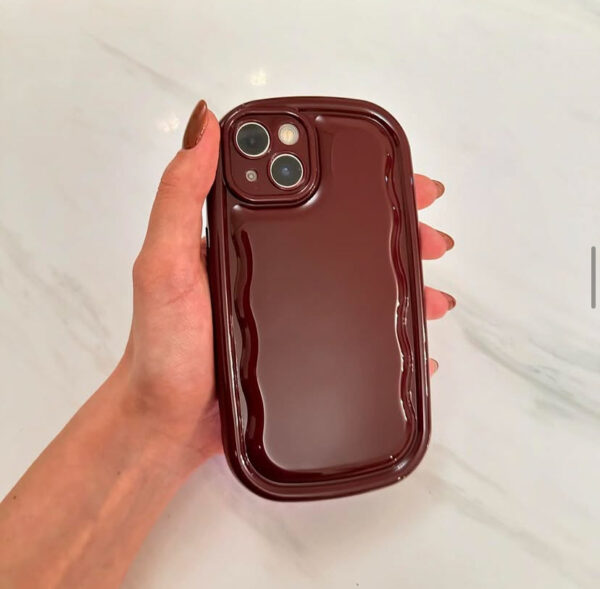 Cherry Wine Burgundy Chubby Phone Case 🍒✨ - Image 6