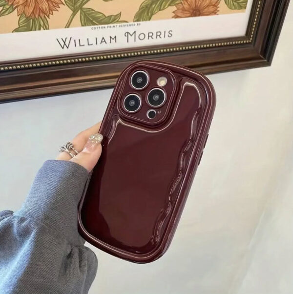 Cherry Wine Burgundy Chubby Phone Case 🍒✨ - Image 7