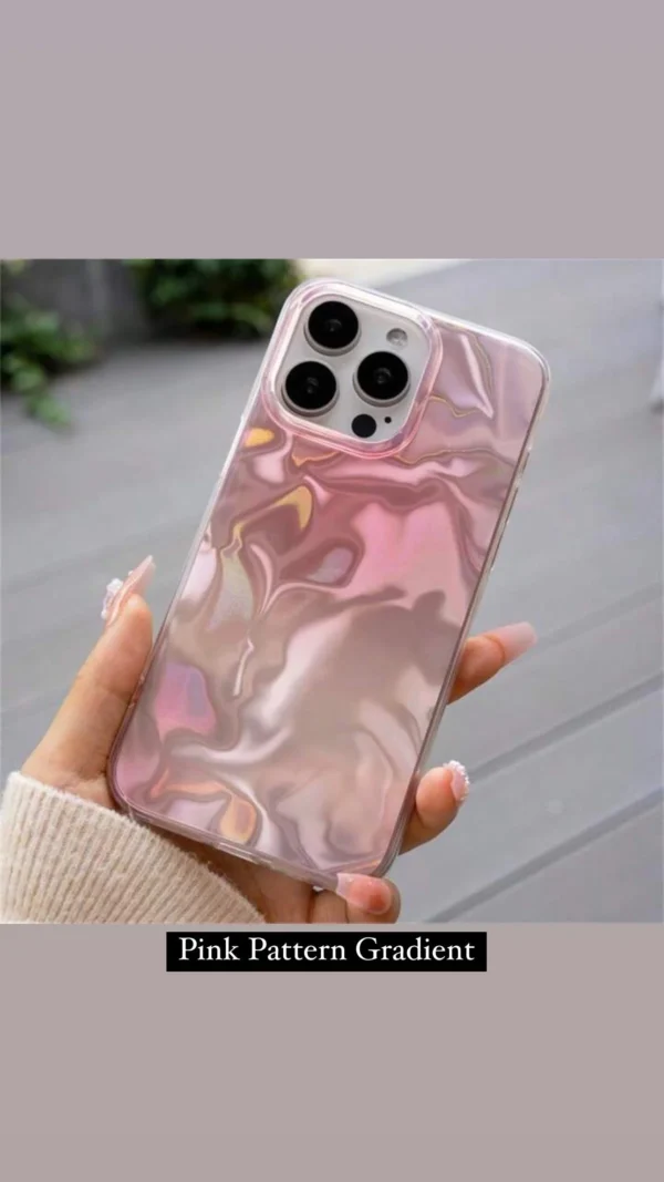 Pink Gradient Holographic Premium Cases - Image 3