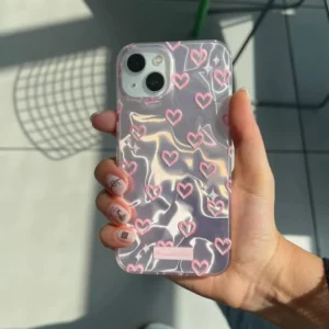 Heart Gradient Holographic Premium Case