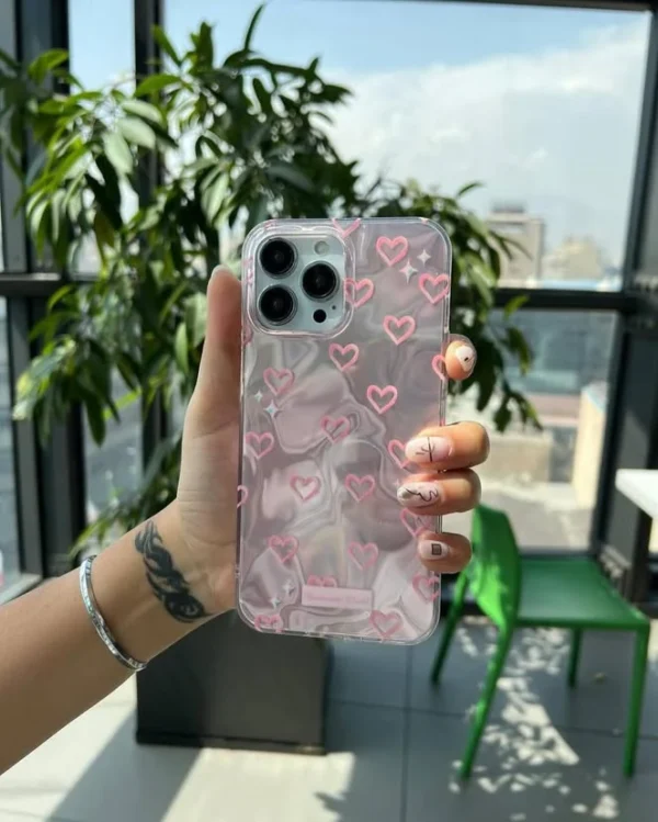 Heart Gradient Holographic Premium Case - Image 6