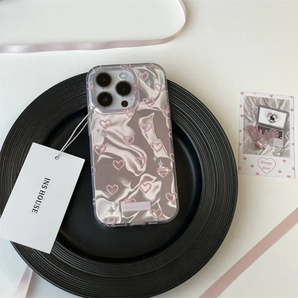 Heart Gradient Holographic Premium Case - Image 8