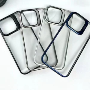 Transparent Camera Stent Flip Glass Case – Premium Quality